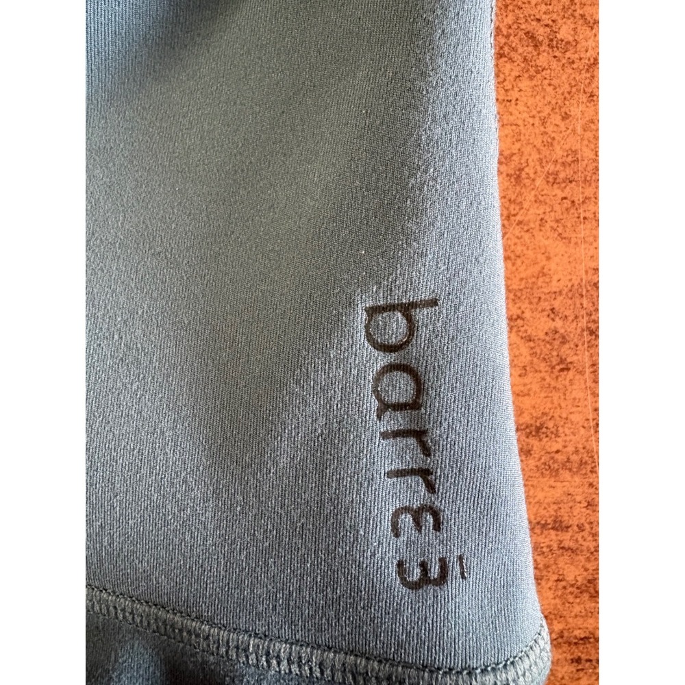 Barre3 Womens High Waisted Athletic Leggings‎ Teal Green Yoga Pants Size XS S - Picture 3 of 5